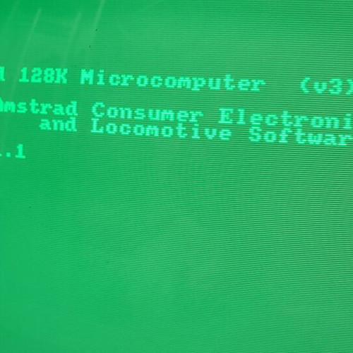 Amstrad CPC6128 vintage used, functional condition