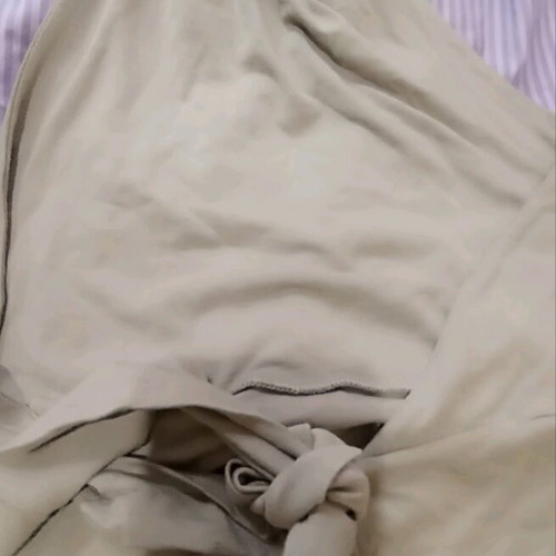 Paranoia beige backless top like new, size S