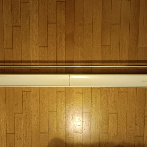 Leifheit wall-mounted drying rack used for bathroom or balcony