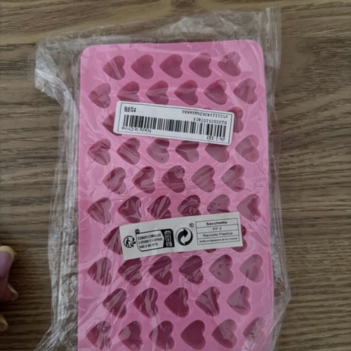 Silicone molds set, hearts shape