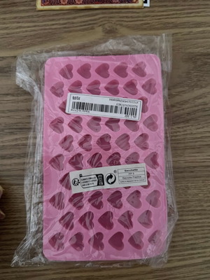Silicone molds set, hearts shape