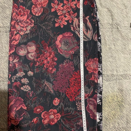 Set of two pencil skirts used, black and white and floral