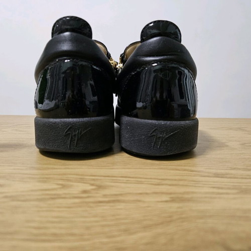 Giuseppe Zanotti sneakers used, size 40, black leather