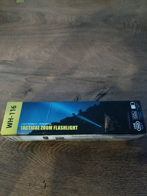 Φακός LED υψηλής φωτεινότητας καινούργιος με φόρτιση USB και 7 λειτουργίες