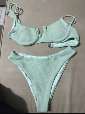 Brazilian bikini like new, turquoise mint Luigi size M