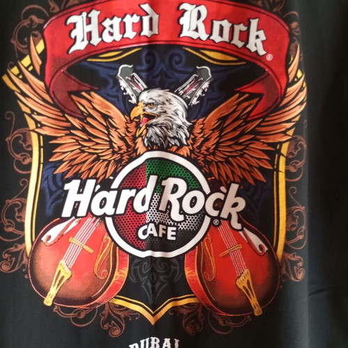 Hard Rock Cafe Dubai T-shirt new, size 2XL, black