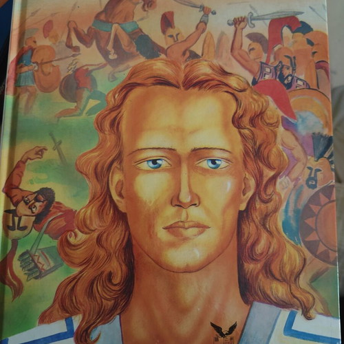 Achilles The Immortal Hero by Alkis Goulimis like new, Greek children's book