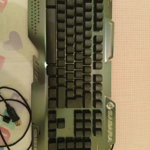Sagara KB 2300 G mechanical keyboard with RGB lights