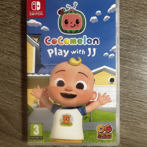 Nintendo Switch CoComelon: Play with JJ like new, complete with case
