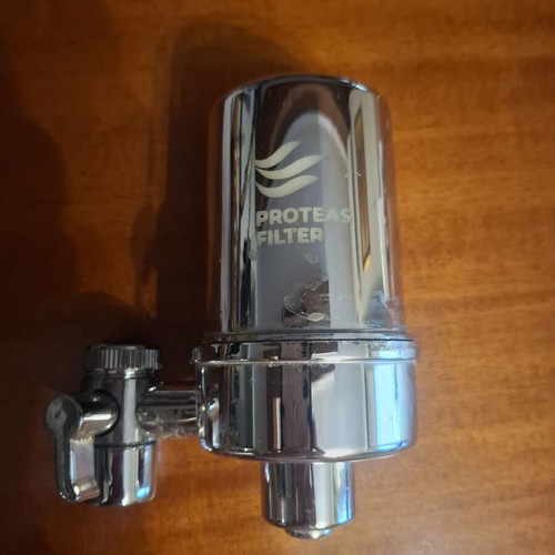 Proteas Filter kitchen faucet water filter, chrome/inox