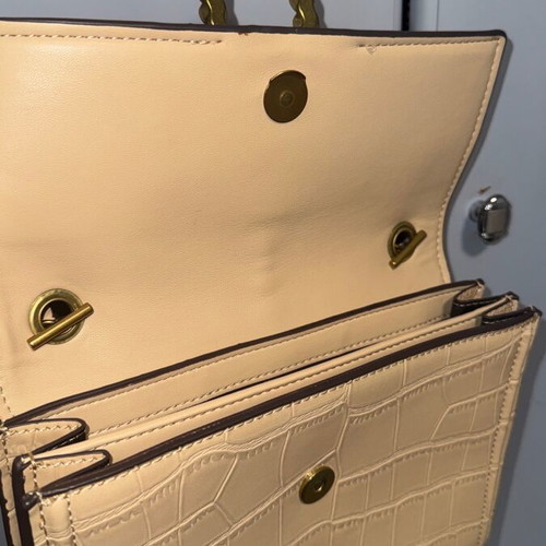 Zara shoulder crossbody bag like new, beige
