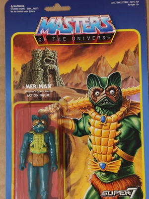 Фигура Mer Man от Super 7 Masters of the Universe нова