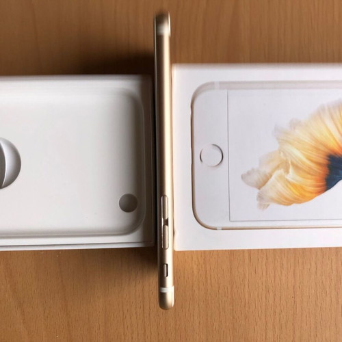 iPhone 6s 32 GB Gold used for spare parts, broken screen, battery 65%