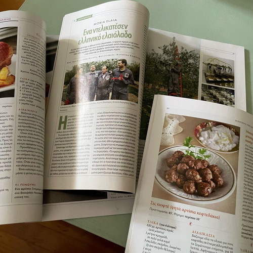 Gastronomos cooking recipes magazine set like new, 3 issues