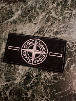 Stone Island patch new, blanco
