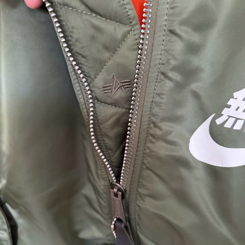Alpha Industries Ma1 bomber jacket size M sage green like new