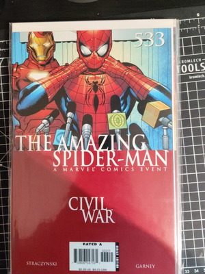 Marvel The Amazing Spider-Man #533 Civil War comic