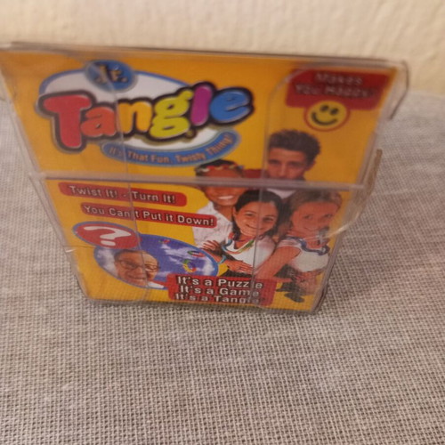 Tangle Jr. Sparkle Clear Multi-color Retro Fidget Toy 2011