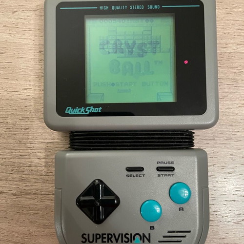 Watara Supervision handheld console like new with CrystalBall game