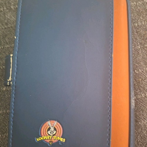 Looney Tunes (Taz) agenda notebook like new with clips