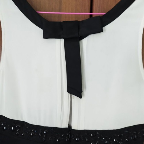 Raxevksy cocktail dress like new, black and white, size S