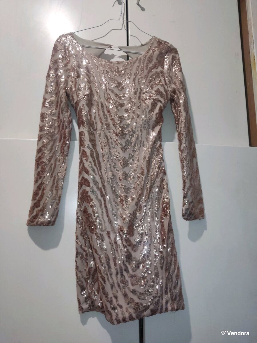 Evening dress all sequin used, size S, -  13,50 - Vendora.cy