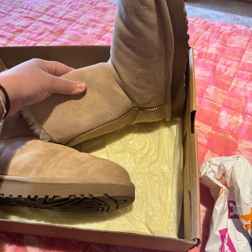 Ugg Australia boots size 37 like new, beige and pink