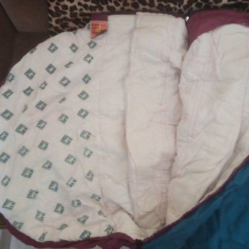 Sleeping bag mummy type used for winter and summer