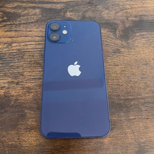 iPhone 12 Mini 64GB blue damaged, for parts or repair