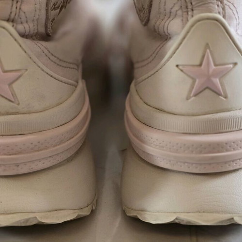 Converse Run Star Legacy CX Platform sneakers used, pink beige, size 40