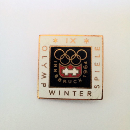 Collectible pin Winter Olympic Games 1964 like new