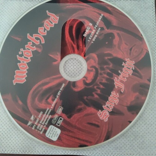 Motörhead Stage Fright DVD Disc 1, live concert 2004