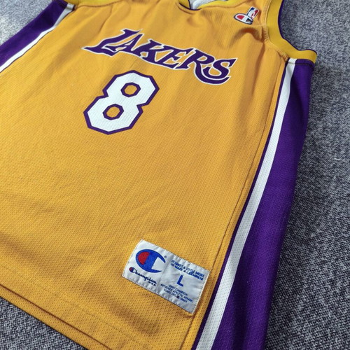 Kobe Bryant Los Angeles Lakers Champion jersey shirt large, like new
