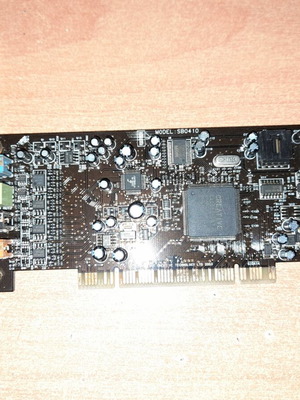 Sound card used