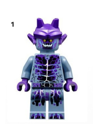 7 Lego Nexo Knights and DC figures