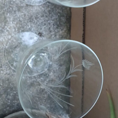 Set of 2 vintage Corona glasses from the 60s