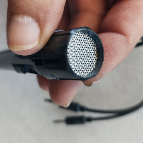 Vintage small microphone used, excellent condition