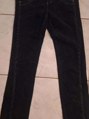 JLo Corduroy Pants Blue New, Size S 36 8
