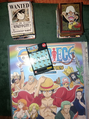 Panini One Piece Greek album like new, 211/225 cards