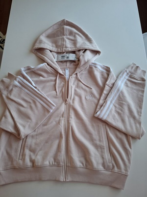 Adidas Relaxed Fit Top new, size L, pink cotton