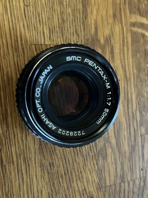SMC Pentax-M 50mm f/1.7 φακός σαν καινούργιο, Pentax K mount