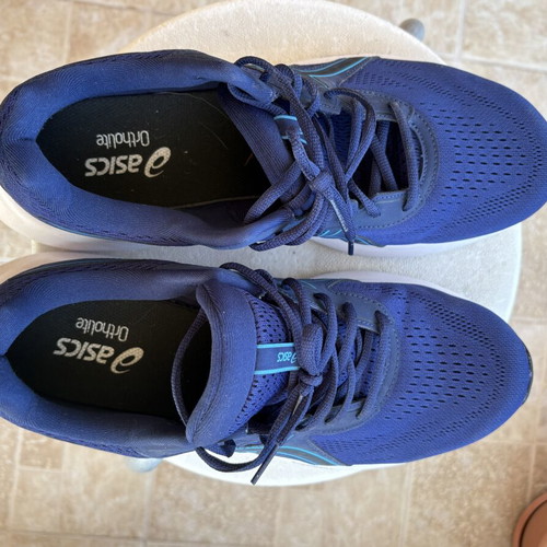 Asics Gel-Contend 9 running shoes, blue, size 46