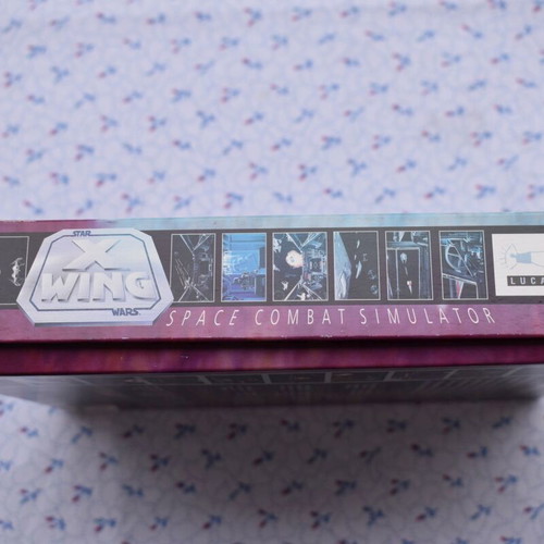 Star Wars X Wing Space Combat Simulator PC DOS 3.5 disks used