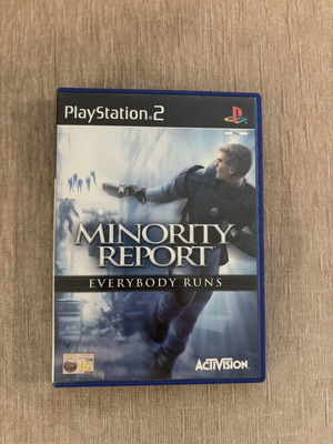 Minority Report παιχνίδι PlayStation 2, αγγλικό