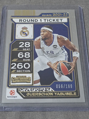 Guerschon Yabusele Round 1 Ticket Euroleague Contenders 2025-2026 σαν καινούργιο