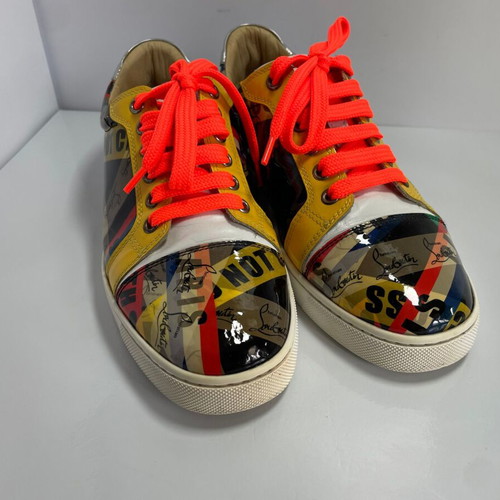 Christian Louboutin leather sneakers multicolor like new, size 37