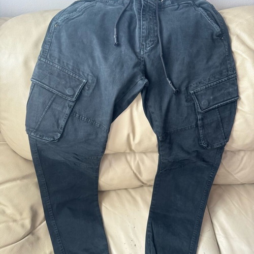 Men's cargo pants black x-feel like new, size M