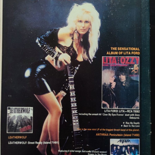 Metal Hammer & Heavy Metal magazine issue 55, July 1989