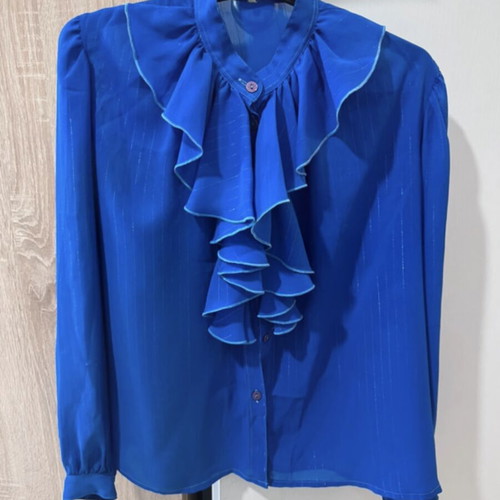 Blue shirt used, one size
