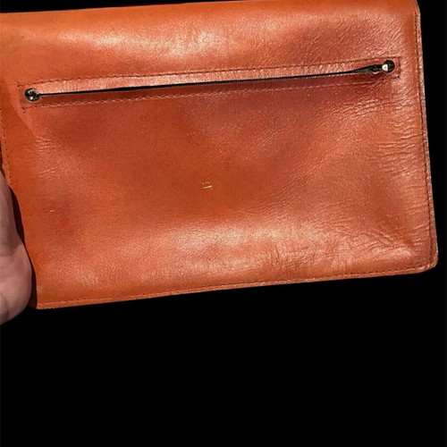 Leather handbag like new